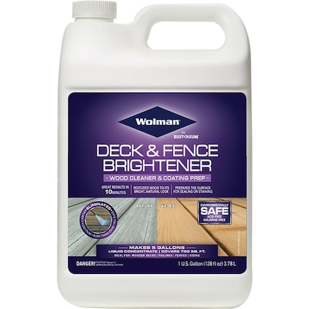 Wolman 1 Gal. Deck & Fence Brightener 16116